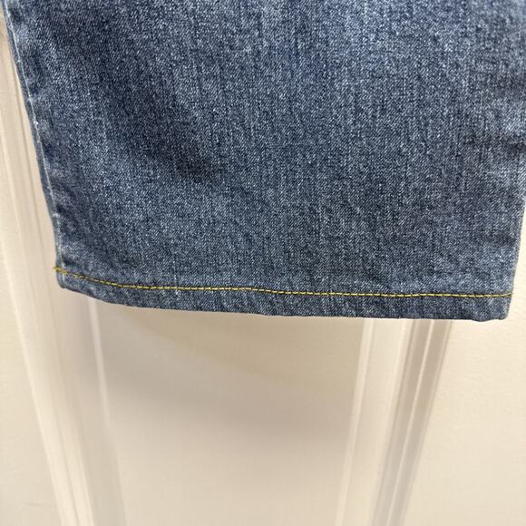 St John Sport by‎ Marie Gray Blue Denim Jeans VTG High Rise Straight Leg Size 10 - Picture 15 of 16